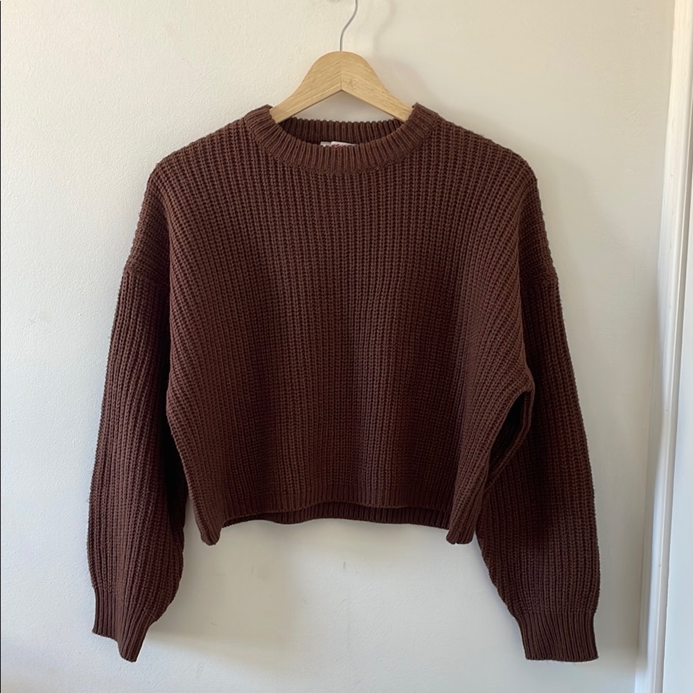 Chocolate Knit Sweater